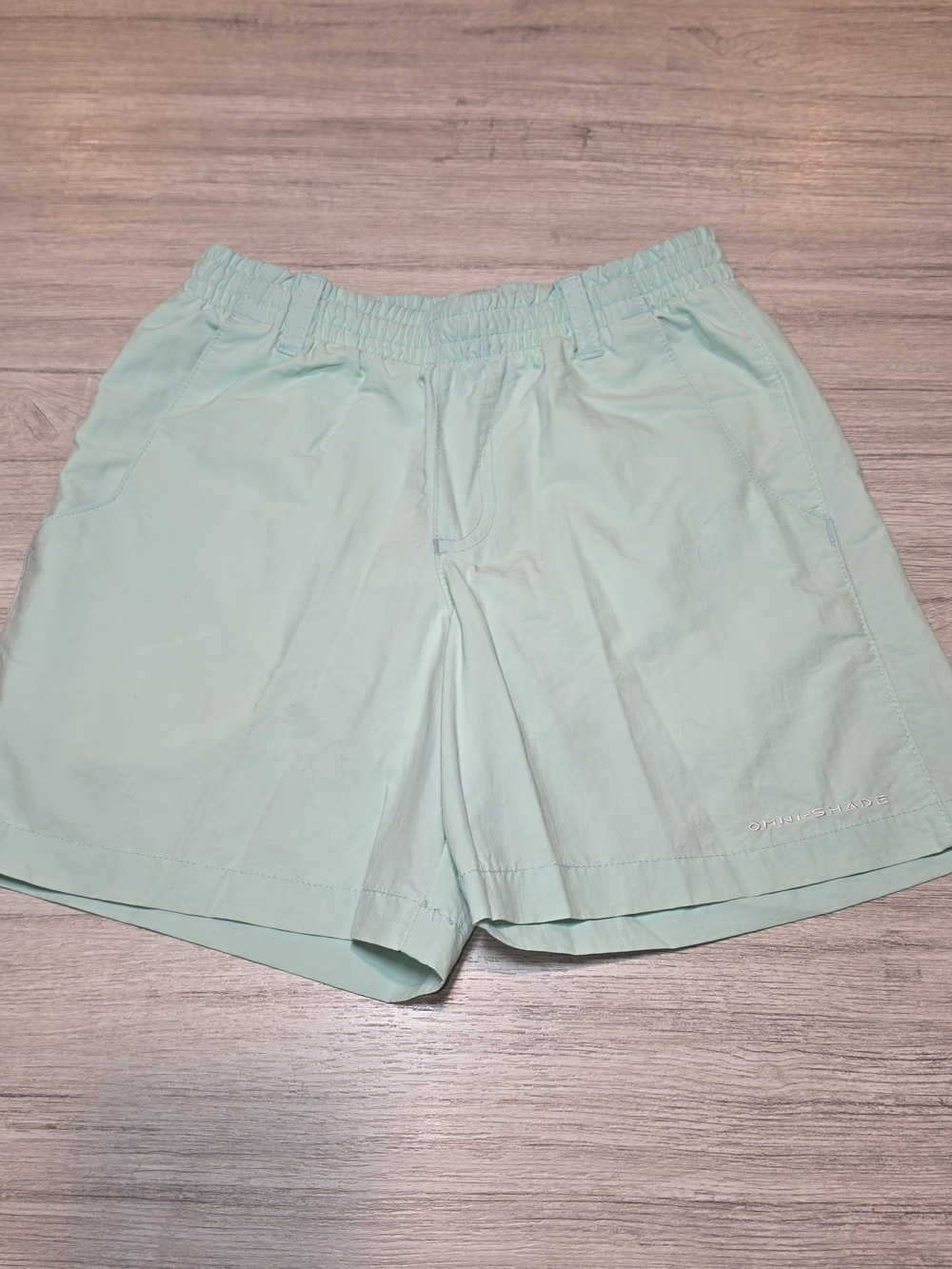 Columbia Sportswear Company Swim Trunks Youth Teal Size Boys 8 A3